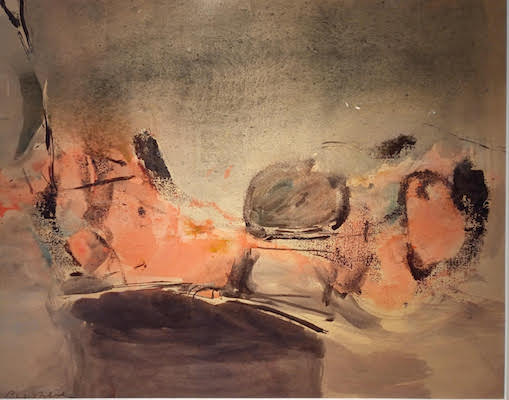 Untitled abstract. Signed by Clifford Fishwick